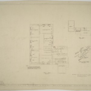 Plot plan, heating and electrical plans