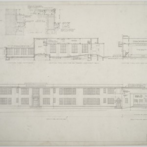 Elevations and sections