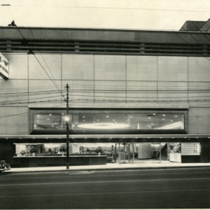 S&W Cafeteria (Greensboro, N.C.) - Front, night view
