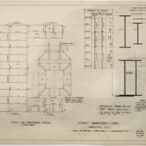 Mezzanine framing plan