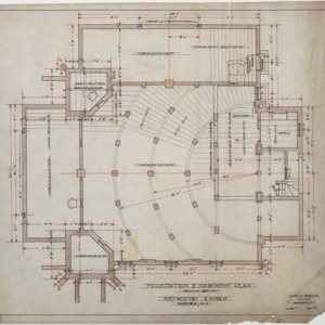 Foundation and basement plan