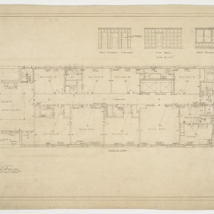 Revised ninth (top) floor plan