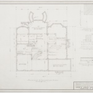 Basement and foundation plan