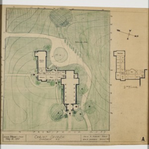 Site plan and floor plan