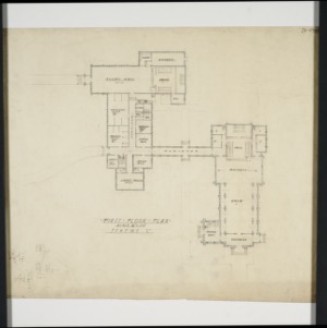 Scheme "C" first floor plan