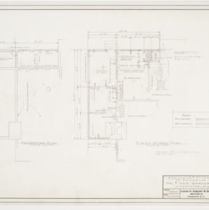 First Floor Plan and Foundation Plan