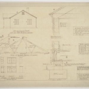 Miscellaneous Elevations, Details, and Sections