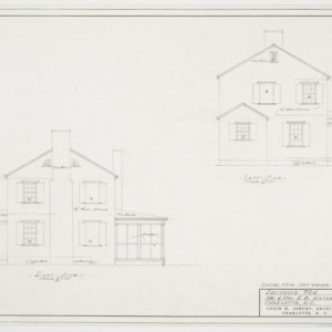 Right and Left Side Elevations