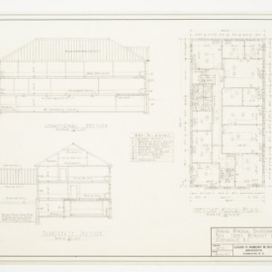 Second Floor Plan and Sections