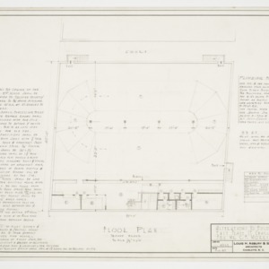 Notes and second floor plan