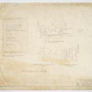 Electrical plan and circuit schedule