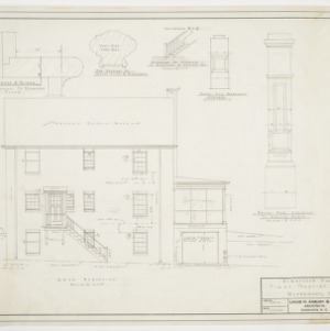 Rear Elevation with Miscellaneous Details