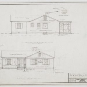 Front and Right Side Elevations