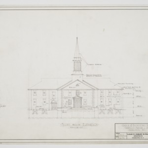 Front (South) Elevation