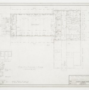 First Floor Plan and Details