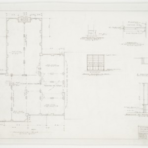 Foundation Plan, other Sections and Details
