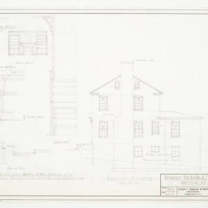 Right Side Elevation and Details