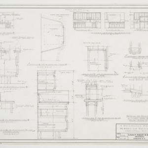 Cabinet elevations and details