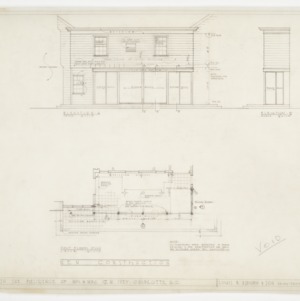 Elevations and floor plan