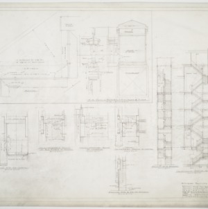 Floor plan and elevation sketch