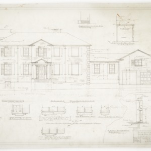 Front Elevation and Details