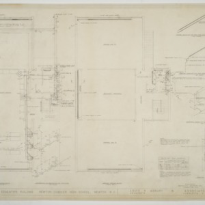 Homemaking building first and second floor plan