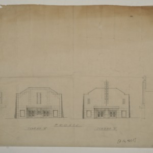 Front Elevations - Schemes A and B