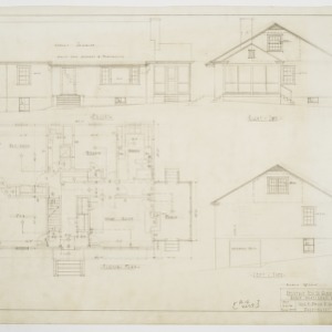 Floor plan and elevations