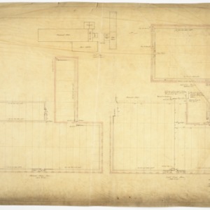 First and Second Floor Plans, Opening Room