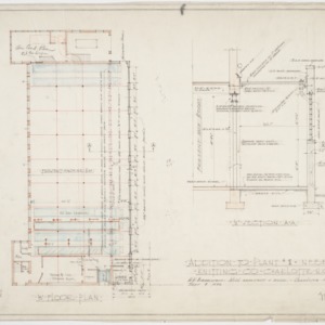 Floor Plan and Section